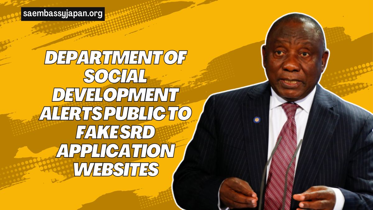 Department Of Social Development Alerts Public To Fake SRD Application Websites