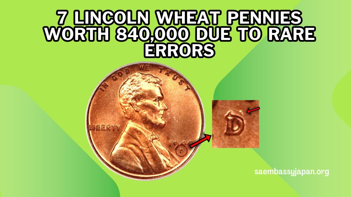 7 Lincoln Wheat Pennies Worth a Fortune Due to Rare Errors