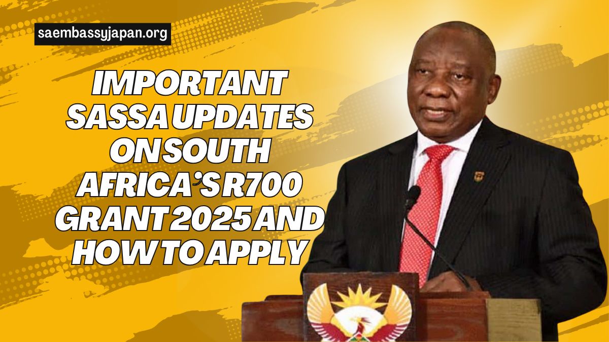 Important SASSA Updates on South Africa’s R700 Grant 2025 and How to Apply