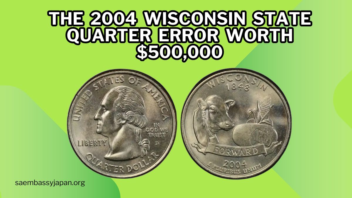 The 2004 Wisconsin State Quarter Error Worth $500,000 – Plus 5 More Rare Finds