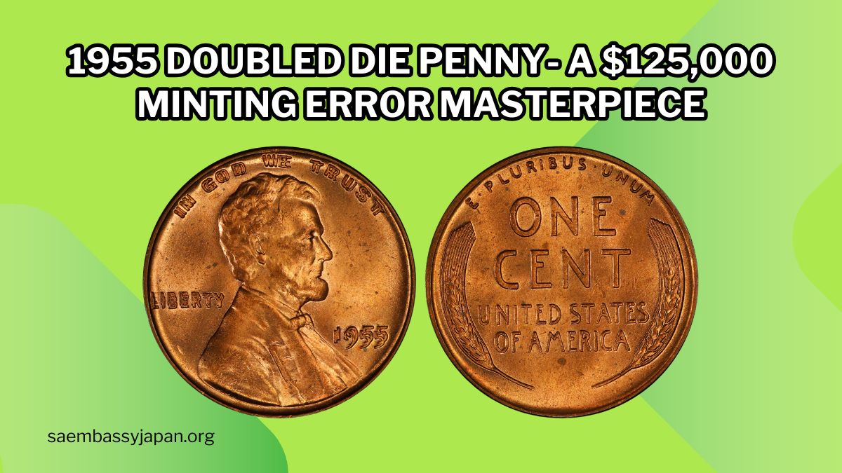 The 1955 Doubled Die Penny- A $125,000 Minting Error Masterpiece