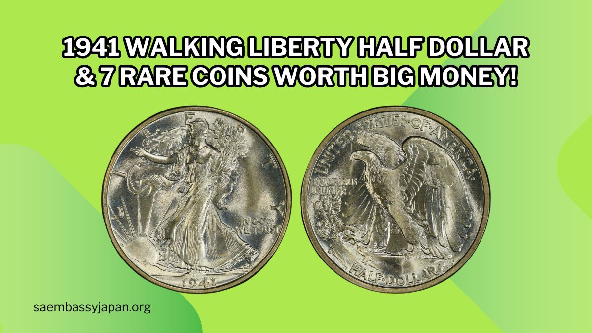 1941 Walking Liberty Half Dollar & 7 Rare Coins Worth Big Money!