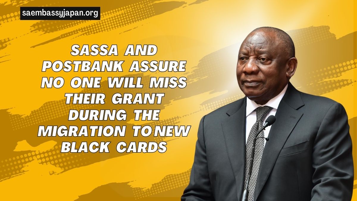 Sassa And Postbank Assure No One Will Miss Their Grant During The Migration To New Black Cards