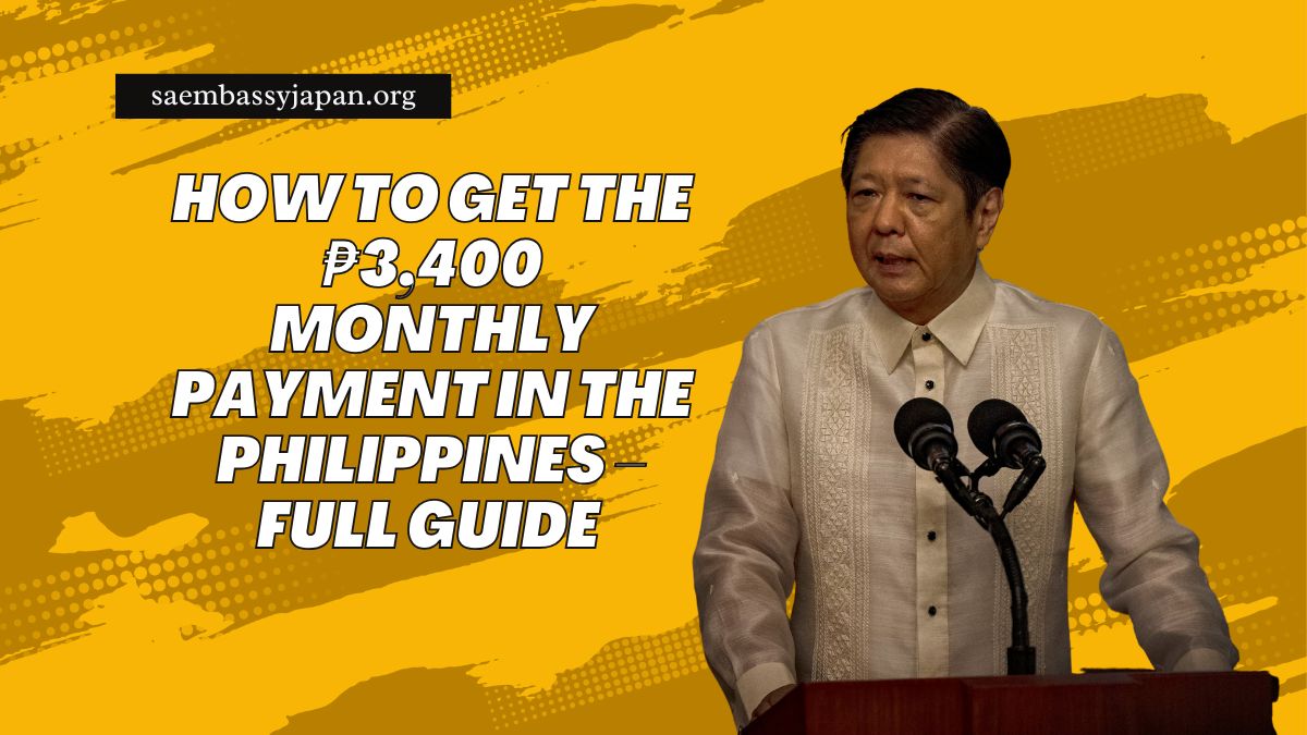 How To Get The ₱3,400 Monthly Payment In The Philippines – Full Guide To Eligibility And Easy Claim Steps!
