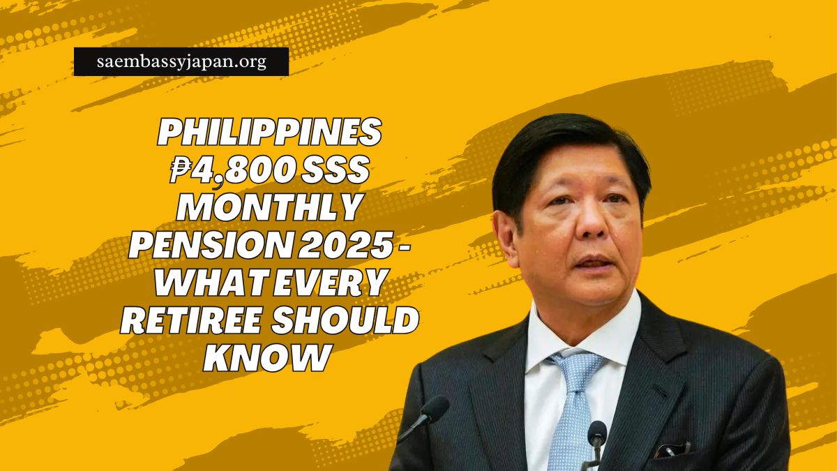 Philippines ₱4,800 SSS Monthly Pension 2025 - What Every Retiree And Family Should Know Today!