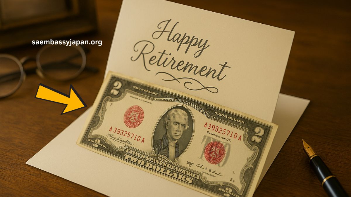 This $2 Bill Discovered In A Retirement Card Is Now Valued At Over $7,000